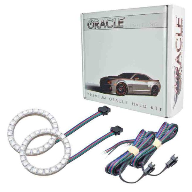 14-  Camaro LED Fog Halo Light Kit Colorshift