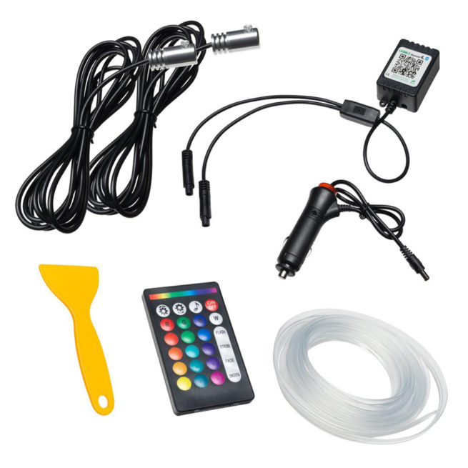 LED Fiber Optic Interior Light Kit 2 pieces