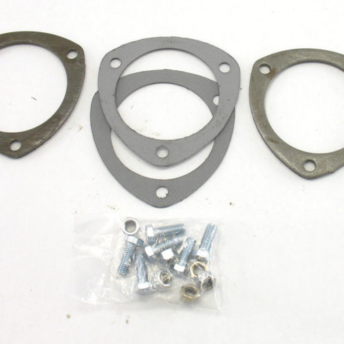 Collector Flanges - 1pr 3-Bolt 3-1/2in Dia.