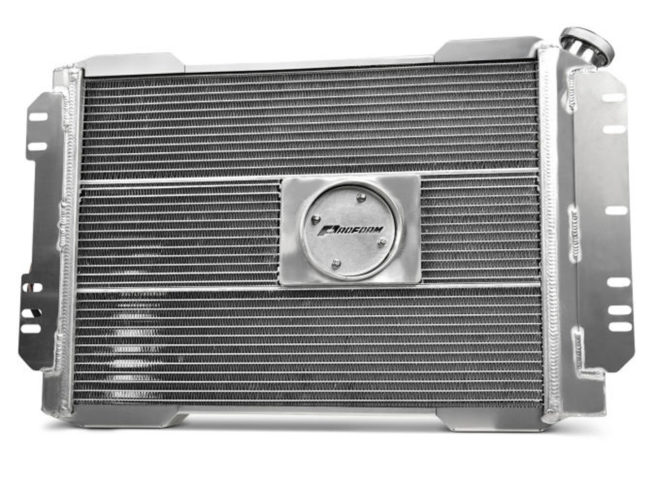 Slim Fit Radiator 60- Mopar A/B Body Manual