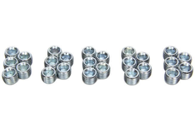 1/4-NPT Pipe Plugs 25pk w/Oil Relief Hole