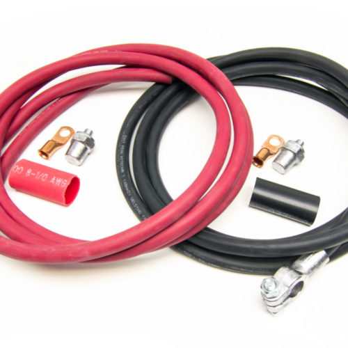 Battery Cable Kit (8ft. Red & 8ft. Black Cables)