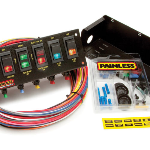 6 Switch Panel W/Harness