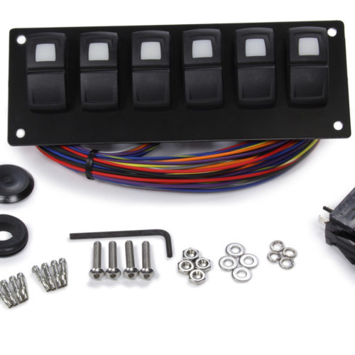 Track Rocker 6 Switch Pa nel Dash Mount