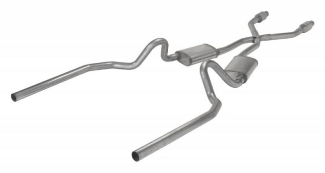 78-88 GM G-Body Crossmem ber Back Exhaust w/X-Pip