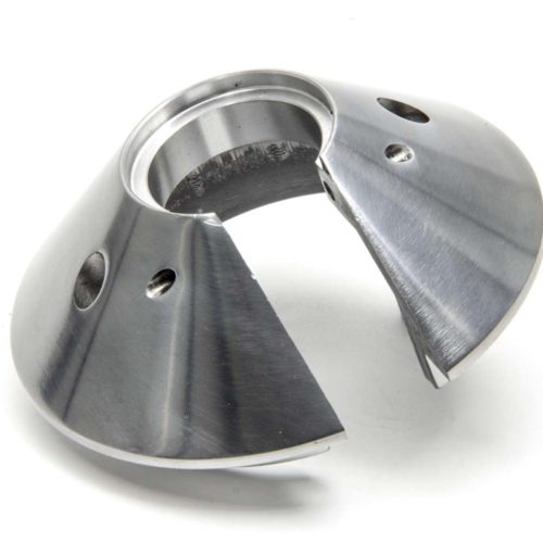 C/O Spring Seat - Slotted Clear Anodized