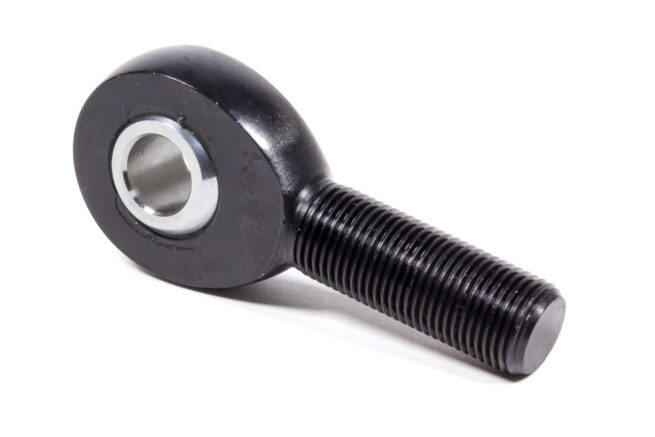 Rod End - 1/2in x  5/8in LH Aluminum - Male Blk