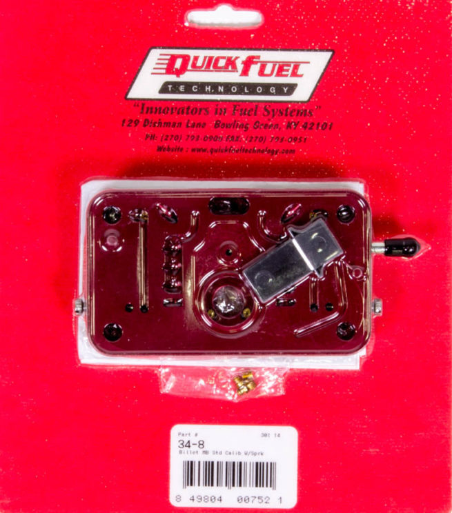 Billet Metering Block - Standard Calibration