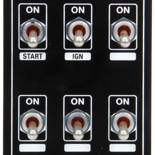 Ignition Panel Extreme 6 Switch Dual Ignition