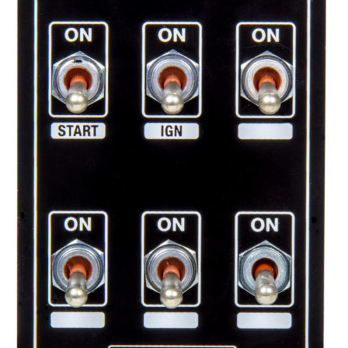 Ignition Panel Extreme 6 Switch Dual Ignition