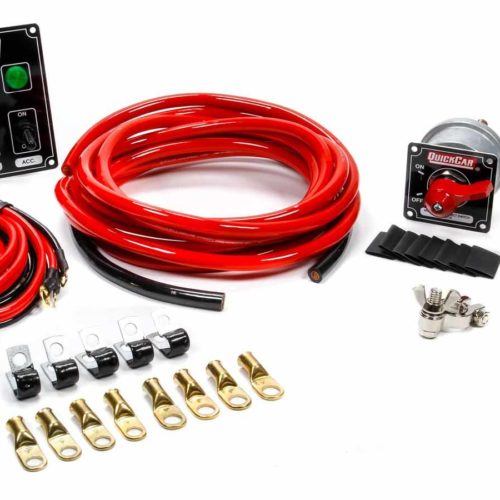 Wiring Kit 4 Gauge with Black 50-822 Panel