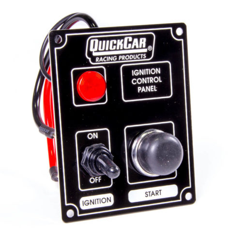 Ignition Panel Black w/ Lights