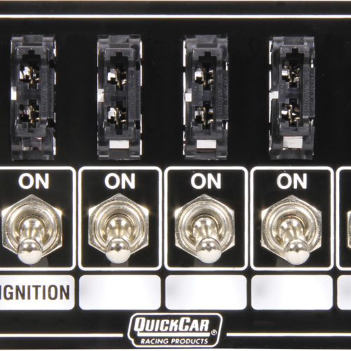Ignition Panel Black Fused w/Start Button