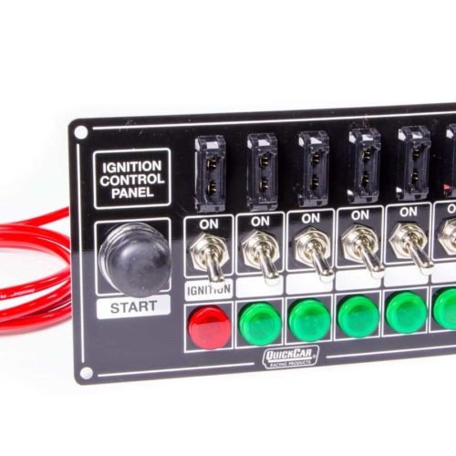 Ignition Panel Blk Fused w/Start But. & Lights