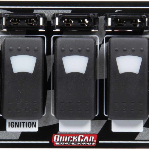 Ignition Panel w/ Rocker Switches Fuses & Lights