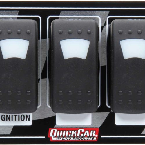 Ignition Panel w/ Rocker Switches & Lights