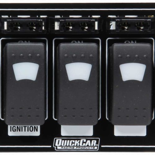 Ignition Panel w/ Rocker Switches Fuses & Lights