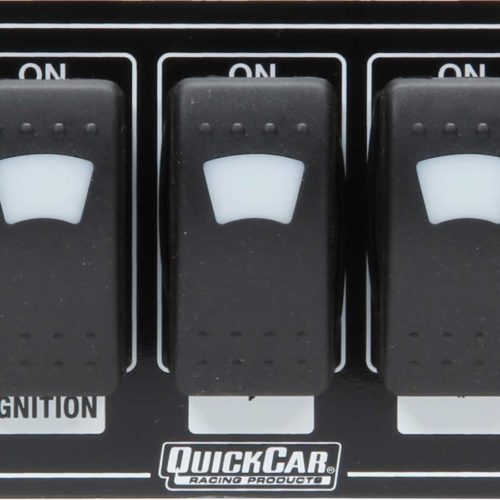 Ignition Panel w/ Rocker Switches & Lights