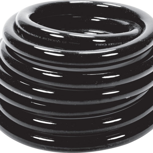 Power Cable 2 Gauge Blk 15Ft