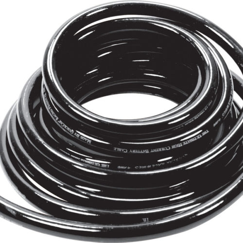 Power Cable 4 Gauge Blk 15Ft