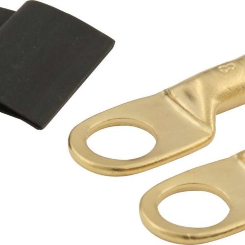 Ring Terminal 3/8 8 GA Pair w/ Heat Shrink