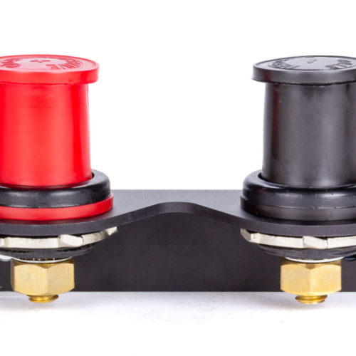 Battery Charging Posts Pair w/Bent Mnt Brkt