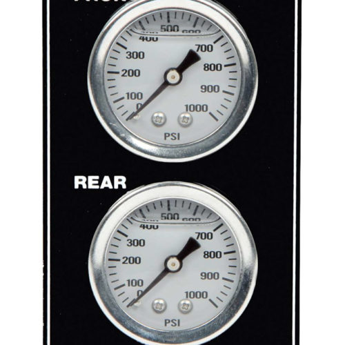 Mini Brake Bias Gauge Panel Vertical Black