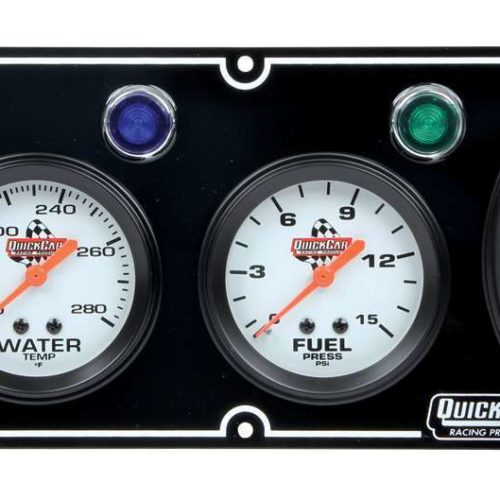 3-1 Gauge Panel OP/WT/FP w/5in Tach Black