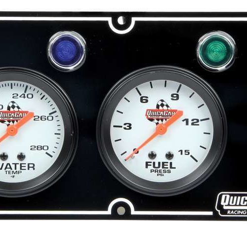 3-1 Gauge Panel OP/WT/FP w/3-3/8in Tach Black