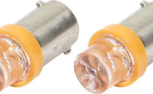 LED Bulb Amber Pair