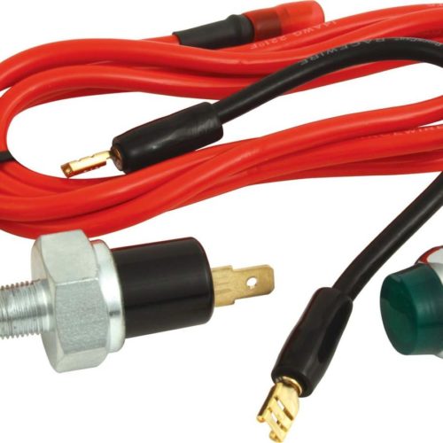 Fuel Pressure Sender Kit Green Warning Light