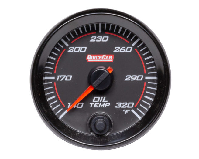 Redline Gauge Oil Temperature