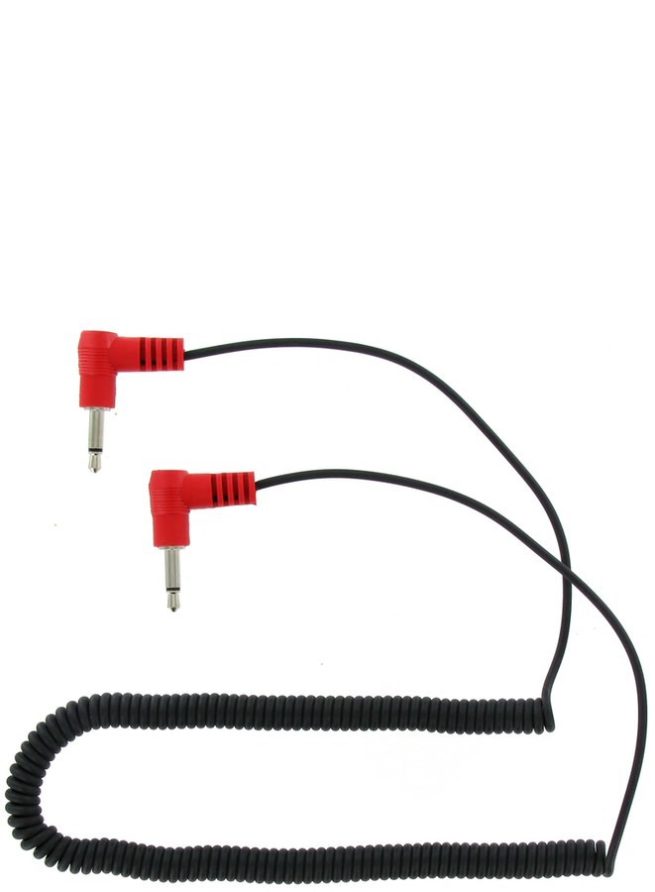 Adapter Cable 1/8in Male 1/8in Male Coiled