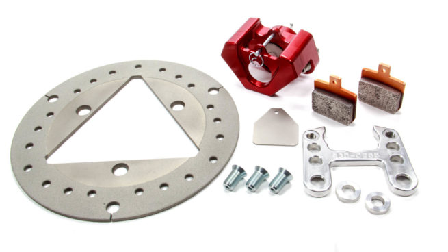 Left Front Brake Kit TI Rotor