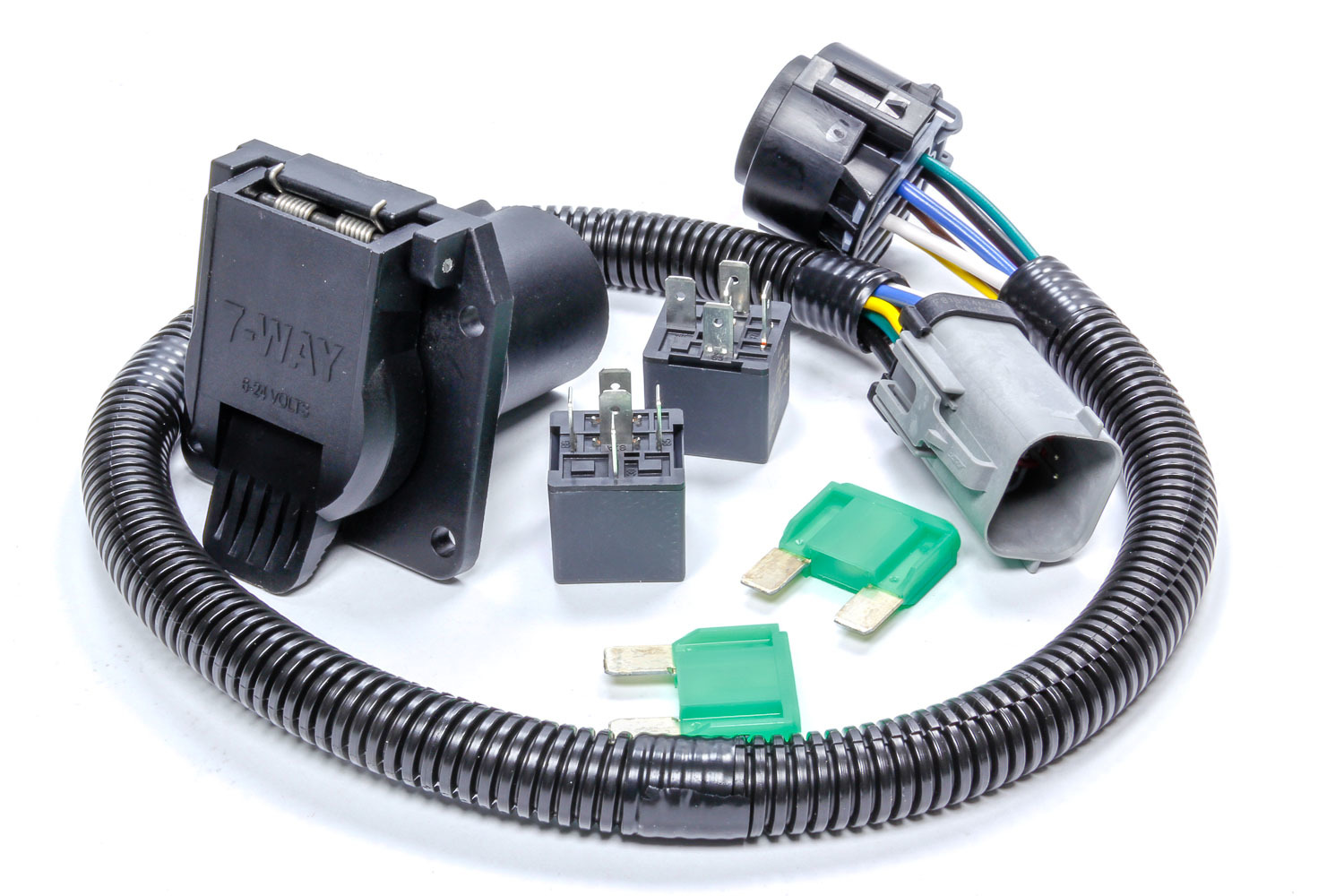 thumbnail image 2 of Oyviny 7-Way To 4-Pin Trailer Light Harness For Nissan Titan/Titan XD (w/ Reverse & 12V) 2 of 4