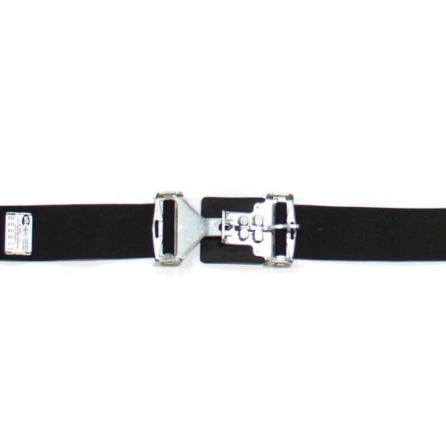 3in Lap Belts Black