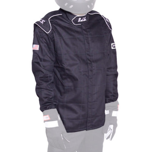 Jacket Black Small SFI-3-2A/5 FR Cotton