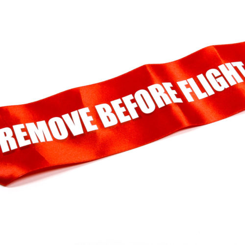 Remove Before Flight Tag