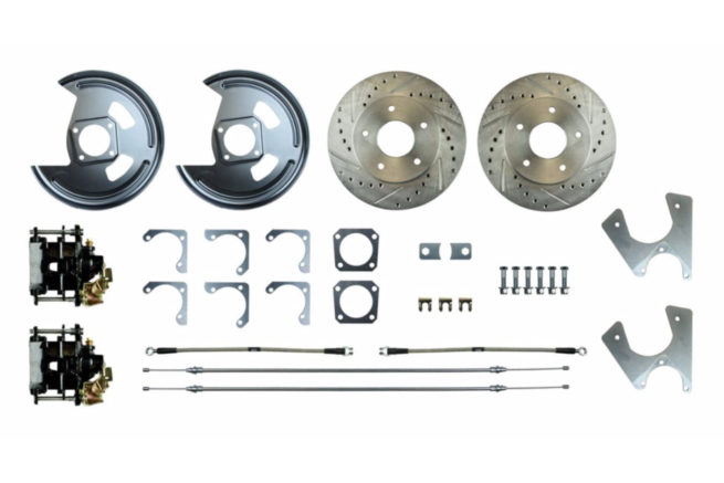 Rear Disc Brake Conversi on Kit w/Parking Brake