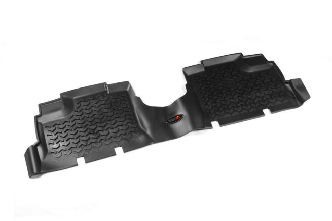 Floor Liners Rear Black 07-18 Jeep Wrangler