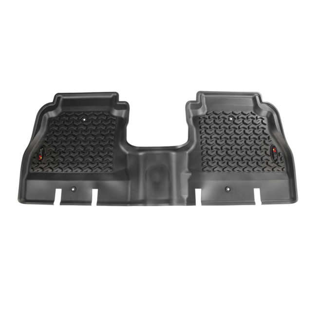 Rear Floor Liners Black 18-   Jeep Wrangler JL