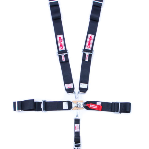 Sprint Belts W/A Pull Down Black No RH Adjuste
