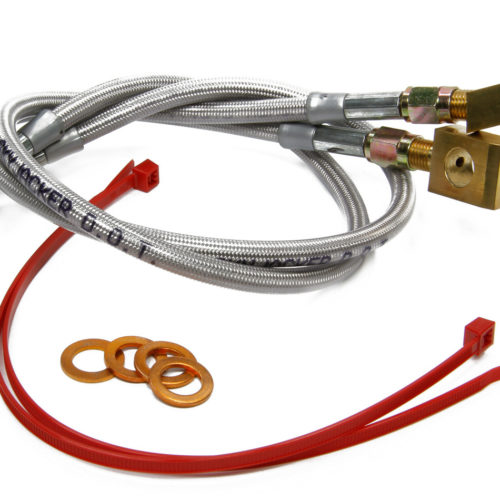 Front Brake Lines 76-81 CJ w/Disc