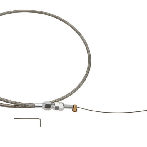 Throttle Cable LS1 48in Braided Stainless Steel
