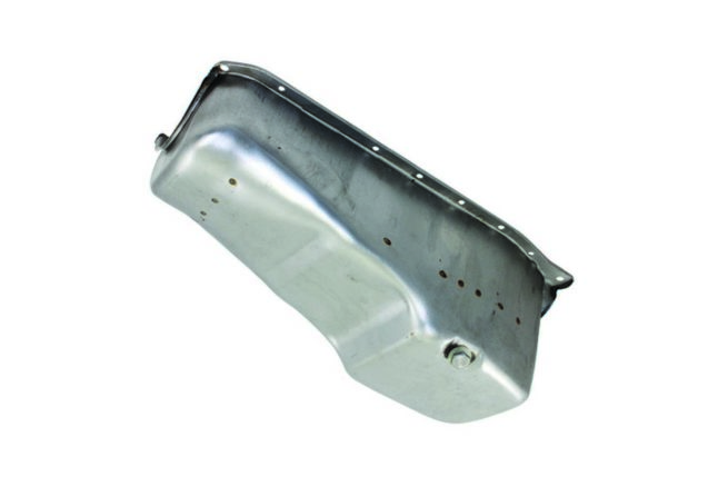 86-   SBC Steel Stock Oil Pan Unplated