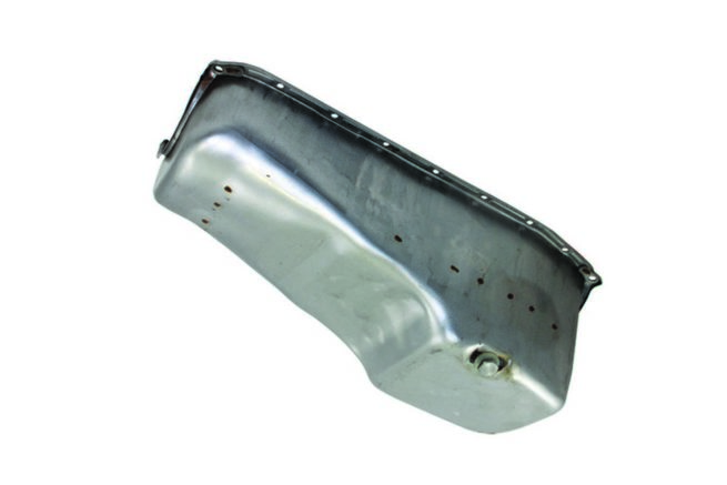 80-85 SBC Steel Stock Oil Pan Unplated