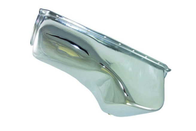 SBF 351C-400 Steel Stock Oil Pan Chrome