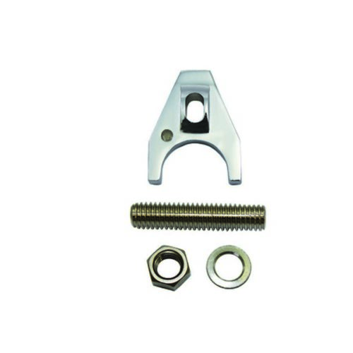 Distributor Hold Down Cl amp Chevy (Silver Billet