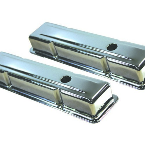 58-86 SBC Steel Short V/C Chrome