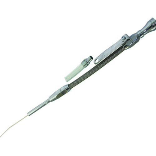 Dipstick Engine Late SB Chevy Flexible Chrome